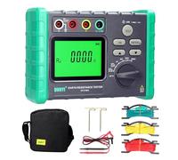 ERYUE Digital Grounding Resistant Tester High Accuracy Multifunction Voltmeter for Power and Communication, with Storage Bag for Electricians (DY-4100A)