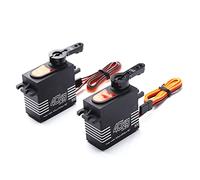 ERYUE Digital Servo, 40KG Metal Gear Servo for RC Car Truck Robot, Large Torque, with Precision Gears & Accessories, Ideal for Developing Software (2pcs)