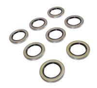 ERYUE Double Lip Grease Seals Reliable Seal Performance for RV Trailer Wheel Hub, Fit for Dexter Texcom Axle, 8pcs per Pack