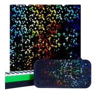 ERYUE Double Side Build Platform with Colorful Patterns for Ender-3 S1 Pro, High-Adhesion Bed Sheet for PLA/PETG/TPU, Easy Demolding Spring Steel Sheet- 235x235mm