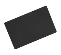 ERYUE Durable Mark Metal Business Cards 50Pcs 5 Colors Flat and Fold-Resistant Identity Distinguished Light and Rust-Free for Networking Professionals (Black)