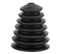 ERYUE Electric Hammer Drill Dust Cover Durable Rubber Dust Proof Cover for Easy Install, Applicable for 6mm-16mm Drill Bits, White/Black, 3Pcs Electric Hammer Use (Black)