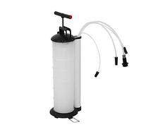 ERYUE Engine Oil Fuel Extractor Pump Manual Suction Vacuum Fluid Transfer Pump 7L Capacity for Car Repair Workshop
