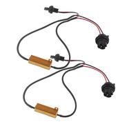 ERYUE Error Free Wiring Harness for LED Turn Signal Lights 7440 T20 50W8RJ Resistor Wiring Harness, Perfect for: Avoiding Flashing Errors