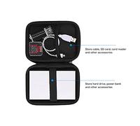 ERYUE EVA Shockproof 2.5 Inch Hard Drive Carrying Case for WD Eaget 2.5 Protective Shell Black