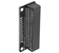 ERYUE Extension Board Gold Plating, Manual Welding, Good Electric Conductivity for Micro:bit with 2.54mm Pin, Labeling Pins for Easy Use, Electric Parts in Red (Black)