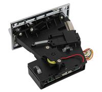 ERYUE Game Machine Coin Acceptor Precise Comparative Coin Selector with Anti-Interference Design, Clamshell Box, Plastic/Black, for Large and Small Game Machines