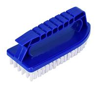 ERYUE Handheld Pool Step Brush for Window & Shower Door Tracks, Convenient Tool with Nonslip Handle - Fine Bristles, Durable ABS Material