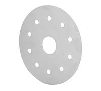 ERYUE Heat Diffuser Stainless Steel Converter Disk for Gas Stove Glass Cooktop, Prevent Burning and Durable, for Perfect Results, Suitable All Pans (Diameter 13.8CM)