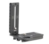 ERYUE JLwin RJ046 Professional Aluminum Alloy Arrow Storage Case Plate for Stabilizer Video - Enhanced Vertical Working Capability for DSLR Cameras - Black