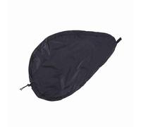 ERYUE Kayak Cockpit Cover, UV50+ Blocking, Tear-Resistant Oxford Cloth, Adjustable Shockcord Rim, Black, Keeps Dirt and Bugs Out, Water Repellent (M)