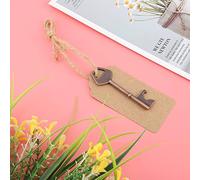 ERYUE Key Shaped Bottle Opener Durable Vintage Style for Wedding Guests Eco-Friendly 20pcs Metal Bottle Opener (#2)