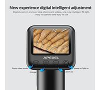 ERYUE LCD APEXEL APL-MS008 Handheld Digital Microscope 12X-24X Magnification for Kids with Photo and Video Function, Portable Electronic Magnifier Camera