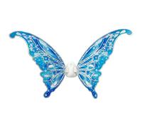 ERYUE Light Up Wings for Girls, Enchanting Electric Fairy Wings with LED Lights and Music for Princess Cosplay Dress Up, Halloween Costume Kids, Green (-2)