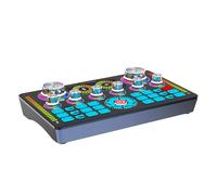 ERYUE Live Sound Card Live Sound Card Mixer Recording Desktop Singing DC 5V Type-C 3-speed Noise Reduction BT 48V Phantom Power Supply OTG Digital Transmission for