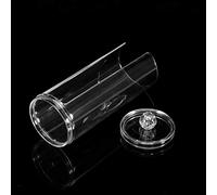 ERYUE Makeup Cotton Pad Box Clear Acrylic Container Storage Holder for Home Organization