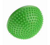 ERYUE Massage Point Fitball Balance Ball for Yoga Practice and Foot Massage, PVC Half Yoga Ball with Anti-Slip Circles, Muscle Release and Relaxation, Blue (Green)