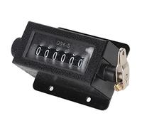 ERYUE Mechanical 6 Digit Hand Pull Tally Counter with Spring for Punch Press D94-S, High Performance Counter for Textile Machinery,Counting Speed 500 Times/min