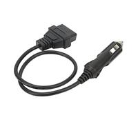 ERYUE Memory Saver Diagnostic Adapter Cable, Compatible with OBD2 Tools, Save Vehicle Codes, OBD2 Male to Cigarette Lighter Cable, with Unique Design, for Power Supply Between OBD II
