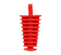 ERYUE Muffler Pipe Plug, Red Rubber Exhaust Silencer Seal for 2-Stroke 4-Stroke Motorcycle ATV QUAD with Tapered Fit for (27mm - 47mm), Universal Fit for, Keep Exhaust Dry, Seal