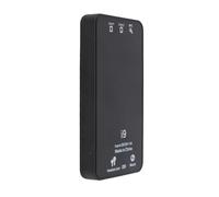 ERYUE Multifunctional Voice Disguiser, Voice Changer ABS Handheld Portable with 8 Sound Effects for Mobile Phone Computer, Includes LED Lights, Plug and Play