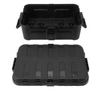 ERYUE Outdoor IP54 Large Capacity Cord Connection Box for Outdoor Electrical Safety, Weatherproof Power Cord Enclosure for Garden Tools, ABS Material (Black)