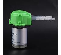 ERYUE Peristaltic Tube Head Dosing Pump for Analysis Laboratory Aquarium Green 24V 3 * 5 Easy Disassembly Self-Priming for Projects
