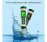 ERYUE Portable 10 in 1 Water Quality Tester Digital Test Pen High Accuracy Measurement Tool for Outdoor Use PH/TDS/EC/Salinity (with backlight)