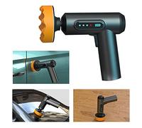 ERYUE Portable Cordless Car Polisher High-Speed Electric Car Polisher Scratch Repairs Polishing Machine with 3 Polishing Pads for Home Maintenance