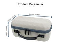 ERYUE Portable Hard Shell Projector Case for TheFreestyle Projector, Protective Travel Carrying Bag for, Remote Control, and Accessories, Convenient Travel/Meeting, Gray EVA Material