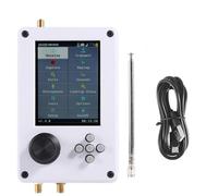 ERYUE Portable Portapack H2 Software Defined Radio Set with 3.2in Digital Dispaly Screen for Radio Enthusiasts and Hobbyists Plastic White 1 Host 40MHz-6GHz Telescopic Antenna USB Cable