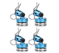 ERYUE Purple/Blue/Orange/Black Magnetic Shell Column Set for SCX10 4WD HSP 1/10 RC Car, Ergonomic Design and Lightweight, Perfect for RC Magnetic Hobbyists (Blue)