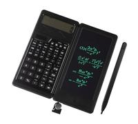 ERYUE scientific calculators,Scientific Calculator with 6 Inch Writing Board and Pen Dual Power Solar and Battery Operated Foldable Functions Calculator with 10-bit Display Screen 240 Functions for Ho
