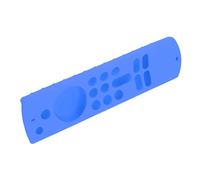 ERYUE Silicone Protective Case with Anti Slip Design for Fire TV Stick Remote Control, Lightweight Shockproof Cover for Kids and Pets, Easy to Install, Lanyard Included (Blue)