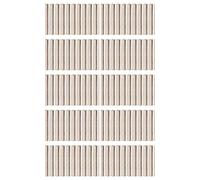 ERYUE Single Drum Crimp Sleeves Kit Strong Practicality Resistant for Fishing Line Tube Connectors 100 Pcs Stainless Steel (2.8#)