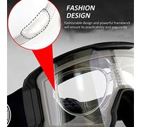 ERYUE Ski Goggles Insert Flexible Universal Size Inner Frame for Snowboard Goggle Glasses TR90Glasses for Skiing, Motorcycle Riding