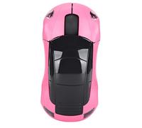 ERYUE Smart CarShaped Portable 2.4G Cordless Mouse with USB Receiver for Office Laptop Computer Tablet, Using Professional Optical Technology, Ergonomic Design Reduces Wrist Pressure, (Pink)