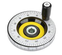 ERYUE Solid Bakelite Hand Wheel with Handle for Milling Machine and Lathes, 80mm Lathe Handwheel with Strong Carrying Capacity, Ideal Replacement for Broken Parts, 1pcs Bakelite Machinery Accessary