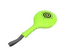 ERYUE Taekwondo Kick Pad Comfortable Anti Slip Striking Target Paddle for Tae Kwon Do Karate Training, Quick Response Boxing Target Paddle (Green)