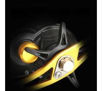 ERYUE Ultra Smooth 17+1 BB Baitcasting Fishing Reel for Big Fish 8kg Max Drag Aluminum Alloy Spool (Right Hand)