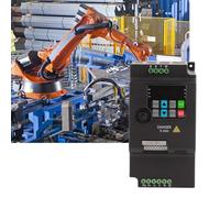 ERYUE Variable Frequency Drive Light Duty Motor Converter for Fast Forward Reverse Rotation Switching for Water Supply Control PID Wind Pressure Control, 5.5kw 380V 3 Phase Input & Output Industrial