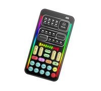 ERYUE Voice Changer Portable Handheld Microphone Sound Effects Machine for Phone Computer Games Colorful Light Mini Live Broadcast Device for Adults