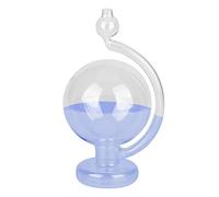 ERYUE Weather Forecast Glass Bottle Innovative Blue Barometer Home Decoration for Weather Prediction Enthusiasts Glass Material