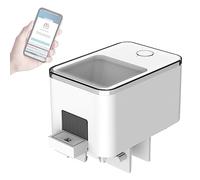 ERYUE WiFi Intelligent Large Capacity Aquarium Goldfish Feeder Automatic Fish Feeder for Cellphone Remote Monitoring, Suitable for Fish Tank or Aquariums