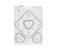 ERYUE Wireless Smartphone Stabilizer Remote Control Lightweight for Hohem ISteady XE/X2/V2/V2s/M5/M6/MT2/Q/Pro 4/Mobile+ 10M -Black/White for Easy Operation on the Go (White)