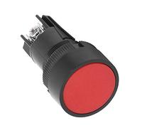 ERYUE XB2-EA Series Metal Push Button Switch Self-Cleaning Contact 10 Pcs Red XB2-EA145 1 NO+1 NC, Suitable for Home Garage Use (Red -EA145)