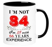 ERYUWOZA 1941 84th Birthday Mug for Women Men, Turning 84 Year Old Birthday Gifts for Mom, Dad, Grandma, Grandpa, Wife, Husband, Daughter, Sister, Best Friends, Coworkers, Her, Him, 11oz Coffee Cup