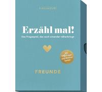 Erzähl mal! Friends: The Question Game That Brings You Closer | Get to Know Your Friends Better with this Communication Game, 3-8 Players
