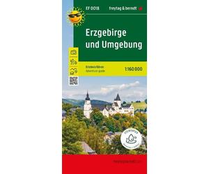 Erzgebirge and Surroundings Leisure Map by Freytag-Berndt - 9783707920116