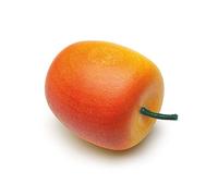 Erzi 11001 Apple Toy, Yellow-Red, Multicoloured, 4.2 x 6 cm